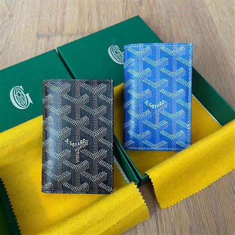 goyard mens card holder price|where to buy Goyard wallet.